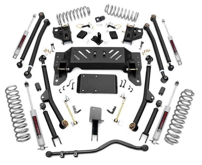 Rough Country 4" Long Arm Kit w/N3 Shocks 93-98 Grand Cherokee